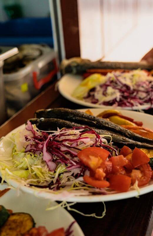 Fresh seafood